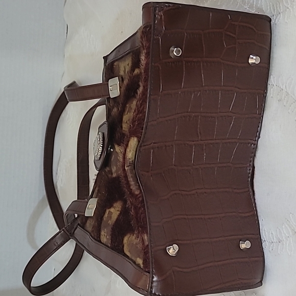 Vintage Women's Small Handbag Animal Print - Picture 9 of 12